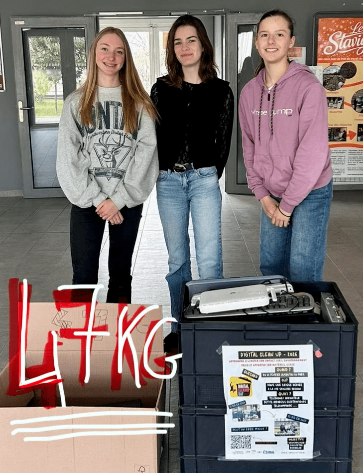 Lire la suite à propos de l’article Opération Digital Clean Up réalisée par les écoresponsables